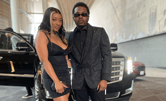 olamide baddo and wife