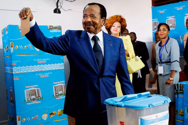 Paul Biya Re-elected in Cameroon 2025 Presidential Election Amid Protests- Global Hints