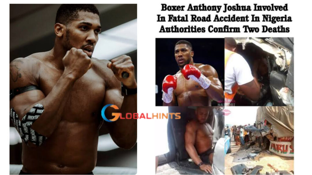 Anthony Joshua Involved in Road Incident Along Lagos-Ibadan Expressway - Global Hints